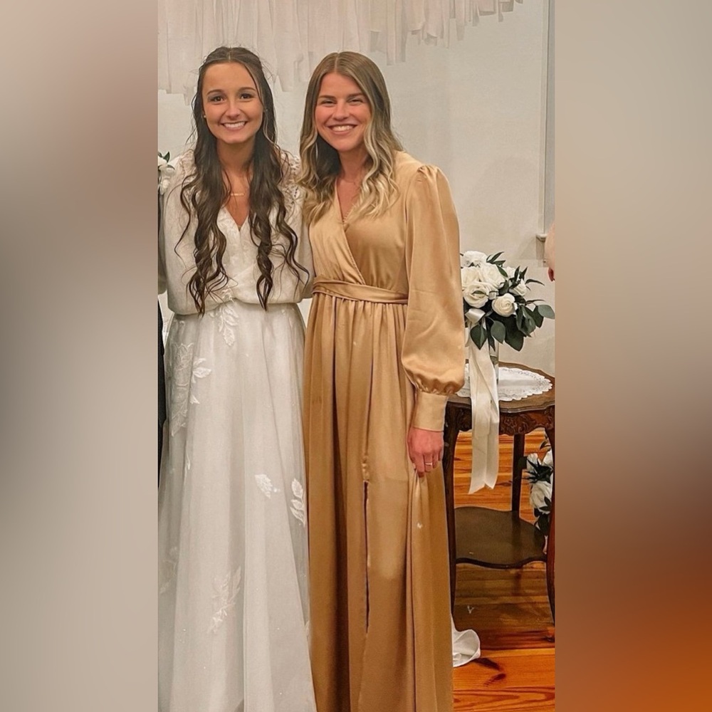Baltic Born Champagne Bridesmaid Dress